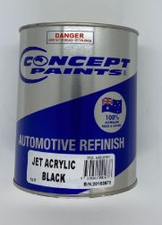 Picture of Concept Jet Black Acrylic 1L