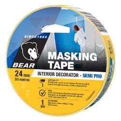 Picture of Norton 540 Yellow PVC Tape 25mm