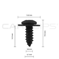 Picture of Car Clip Multi-use Screw CC32039