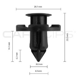 Picture of Car Clip Nissan/Multi-Use (AC814) CC10088
