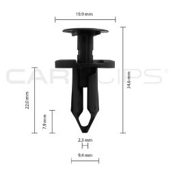 Picture of Car Clip GM (AC817) CC10568