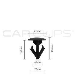 Picture of Car Clip Honda (ACCC611) CC10587
