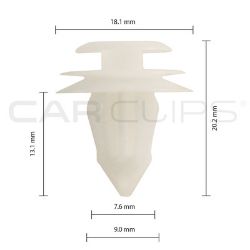 Picture of Car Clip GM/Toyota (AC005) CC10391
