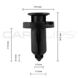 Picture of Car Clip Honda (AC1026) CC10354