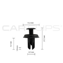 Picture of Car Clip Honda (AC613) CC10148
