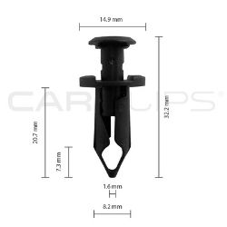 Picture of Car Clip GM (AC816) CC10569
