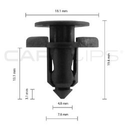 Picture of Car Clip Nissan (AC820) CC10351