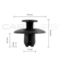 Picture of Car Clip Honda/Suzuki/Toyota (AC824) CC10092