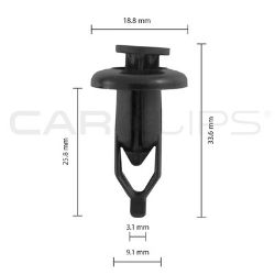 Picture of Car Clip Renault-Mazda (AC828A) CC10584