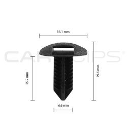Picture of Car Clip Toyota (ACCT530) CC10834