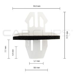 Picture of Car Clip Toyota (ACCT720) CC10378