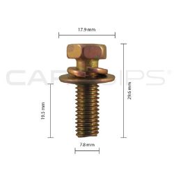 Picture of Car Clip Sem Bolt M8 x 20mm (ACMB07) CC32106