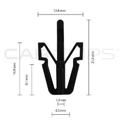 Picture of Car Clip Toyota CC10014