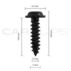 Picture of Car Clip Trim Screw to fit Toyota CC32053