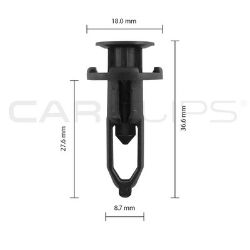 Picture of Car Clip Toyota/Lexus/GM (AC828) CC10611 (100)