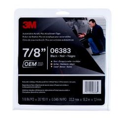Picture of 3M 6383 Double Sided Tape Red 22mm x 18m Roll