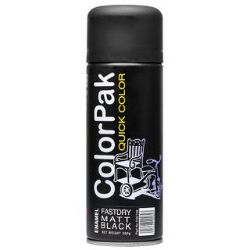 Picture of ColorPak F/D Enamel Matt Black Aerosol