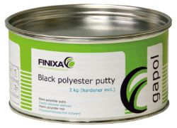 Picture of Finixa GAP 00 Gapol Polyester Black Putty 2kg + Hardener