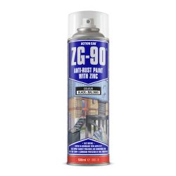 Picture of ZG 90  Black Anti Rust With Zinc  Aerosol