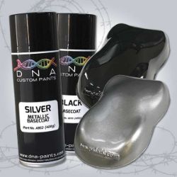 Picture of DNA Basecoat Metallic Silver Flare 1L
