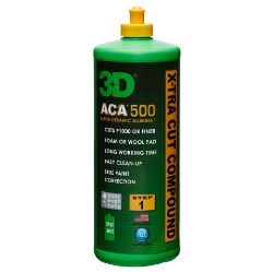 Picture of 3D 500 ACA Rubbing Compound X-Tra Cut 1L  Step 1