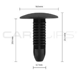 Picture of Car Clip Nissan/Toyota (ACCT520) CC10539