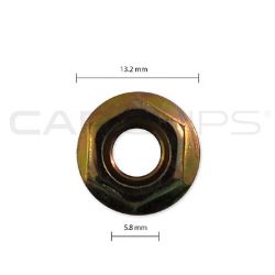 Picture of Car Clip M6 Flanged Nut (ACFN02) CC32068