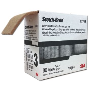 Picture of 3M 7745 Clear Prep Gold Scuff Box