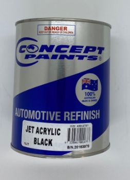 Picture of Concept Jet Black Acrylic 1L