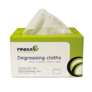 Picture of Finixa SOF 19 Degreasing Cloths White 330mm x 420mm 260p
