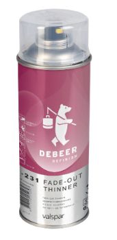 Picture of DeBeer DB1-231 Fade-Out Thinner Aerosol