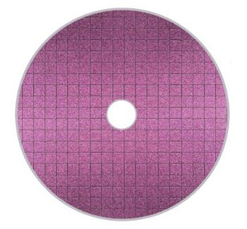 Picture of Purewax Light Purple Foam Medium Cut Pad 6.5 Spider