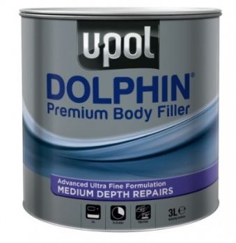 Picture of Upol  Dolphin Medium Body Filler  3L