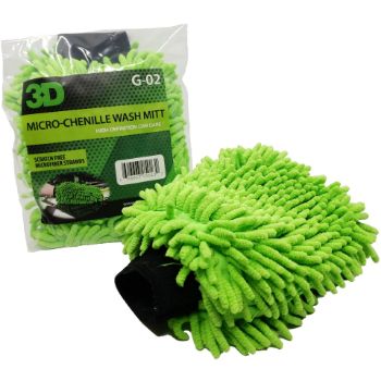 Picture of Purewax Microfibre Cleaning Glove Green