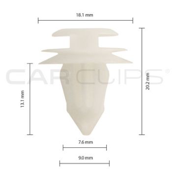 Picture of Car Clip GM/Toyota/Tesla CC10391