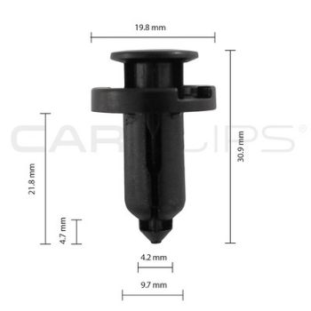 Picture of Car Clip Uni CC10354