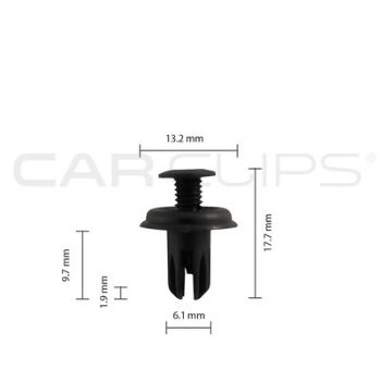 Picture of Car Clip Honda (AC613) CC10148