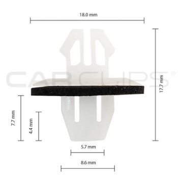Picture of Car Clip Toyota (ACCT720) CC10378